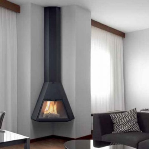 Камин Traforart Arion подвесной, черный_0 Камин Traforart Arion подвесной, черный_0