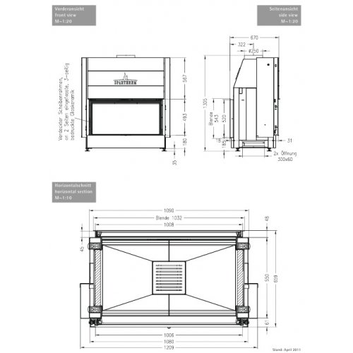 Каминная топка Spartherm Varia B-FDh 3S_1 Каминная топка Spartherm Varia B-FDh 3S_1