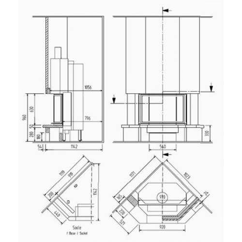 Каминная облицовка Richard Le Droff Santos_1 Каминная облицовка Richard Le Droff Santos_1