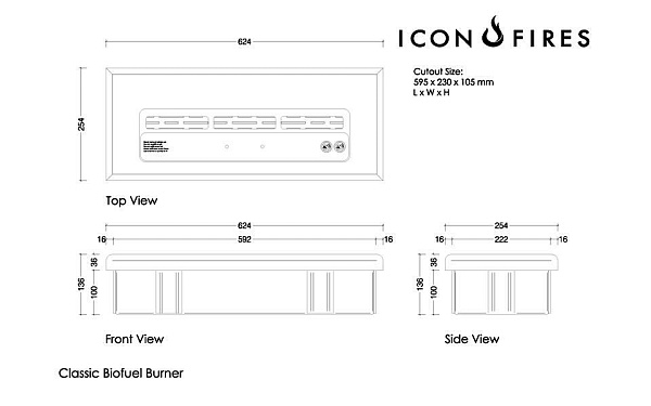 ICON FIRES Commercial LINEAR 614mm_1