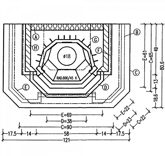 Облицовка 11/108, Naturweiss/Multicolor (Hark)_2 Облицовка 11/108, Naturweiss/Multicolor (Hark)_2