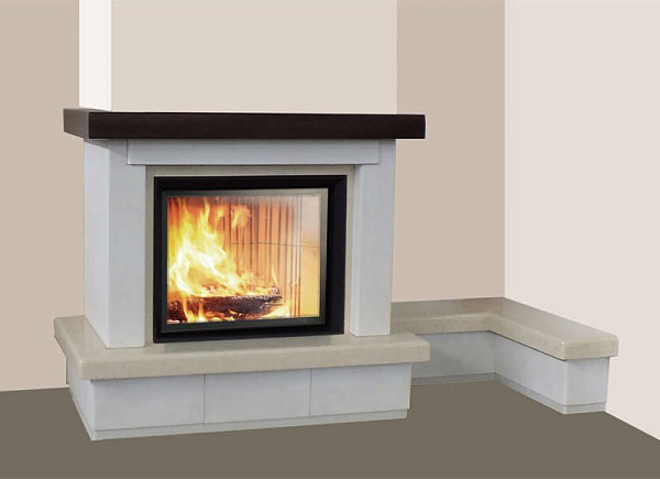 Облицовка Gemma dx, с банкетой, под Cristal 90 (EdilKamin)_0