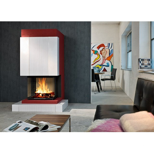 Brunner panorama-kamin 42/42/42/42, рамка узкая черная_6 Brunner panorama-kamin 42/42/42/42, рамка узкая черная_6