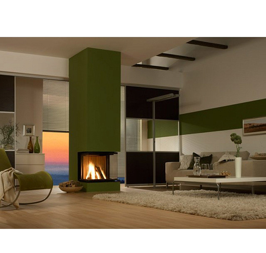 Brunner panorama-kamin 42/42/42/42, рамка узкая черная_4 Brunner panorama-kamin 42/42/42/42, рамка узкая черная_4