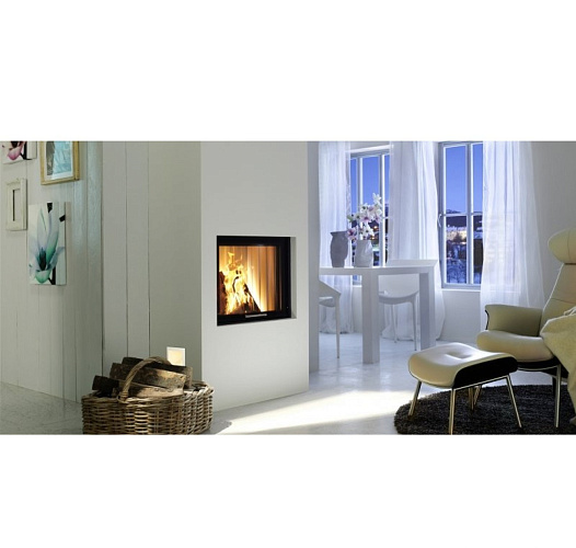 Spartherm varia m-80h get шлифованная нержавеющая сталь, дверка с открыванием вверх (высота дверки 52 см)_2 Spartherm varia m-80h get шлифованная нержавеющая сталь, дверка с открыванием вверх (высота дверки 52 см)_2