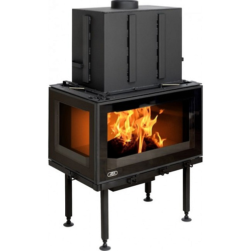 Каминная топка ABX Boston P (угловое стекло справа)_0 Каминная топка ABX Boston P (угловое стекло справа)_0